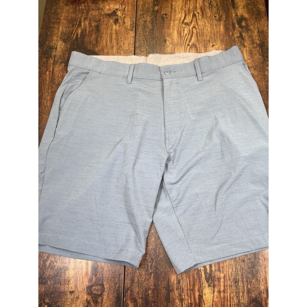 Burnside Lightweight Board Shorts Mens‎ Size 36 Gray Blue Pockets Beach